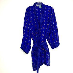 Camel Brand Cigarettes Camel & Moon Silk Bathrobe